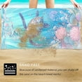 thumbnail image 6 of Fwttom 2 in 1 Beach Towel Oversized, Microfiber Beach Towel 28" X 56" Super Absorbent Lightweight Thin Compact Portable Beach Blanket Towel for Travel Pool Men Women Kids, Beach Bag, 6 of 6