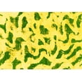 thumbnail image 1 of Ahgly Company Machine Washable Indoor Rectangle Abstract Yellow Modern Area Rugs, 3' x 5', 1 of 4