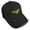 Black, variant on Baseball Caps for Men & Women Embroidered Pilot Gold Embroidery Ladies & Men Baseball Hats Acrylic White Design Only