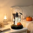 thumbnail image 4 of Orangide Halloween Decor Ghost Night Lamp Creative Spooky Glass Cover Small Night Light Battery Operated Funny Scary Atmosphere for Tabletop, 4 of 7
