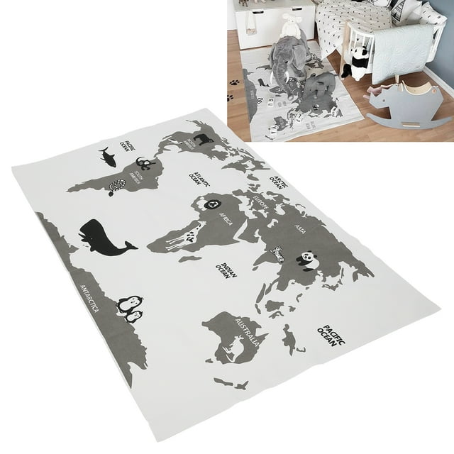 Estera de Gato de Bebé, Alfombra de Juego de Bebé para Bebés, Almohadilla de Juego de Bebé Duradera para el Juego para el Bebé