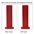 thumbnail image 2 of TS-8 Woodworking Hole Ruler Aluminum T shaped Measuring Tool Mini Scriber for Hardware(Red ), 2 of 5