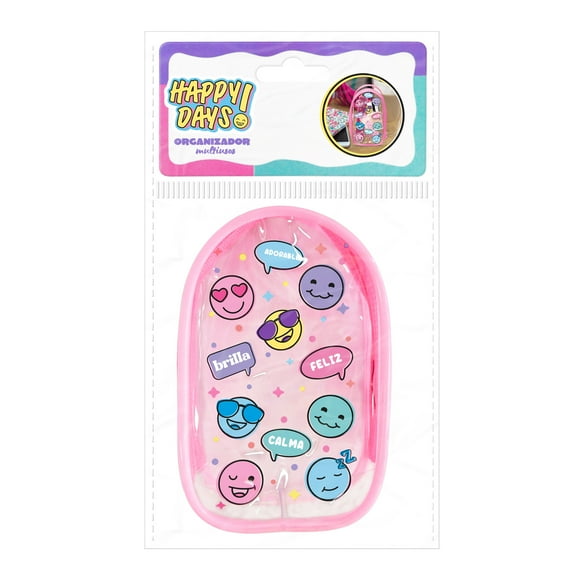 Organizador Multiusos Prichos Happy Days! Plástico 1 Pieza