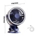 thumbnail image 3 of Ventilador recargable con luz nocturna para escritorio, oficina, dormitorio, tipo clip vertical, 3 of 6