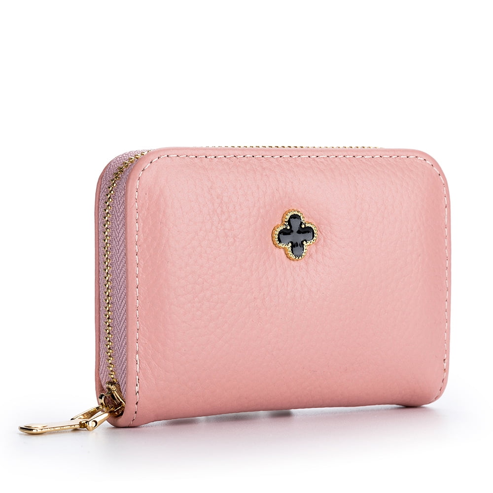 👛 Tarjetero De Piel Auténtica CHARRO | Unisex | Con Monedero Y Caja | 6-7 Ranuras | Naranja 160 | Regalo Perfecto