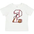 thumbnail image 3 of Inktastic Baseball Second Birthday Two Years Old Boys or Girls Baby T-Shirt, 3 of 5