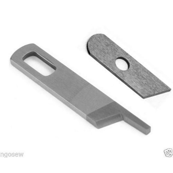 Consew 14TU854, PFAFF Hobbylock 2.0, 756, SIMPLICITY SERGER Upper And Lower Knives Blades #412585,550449.