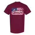 thumbnail image 1 of Awkward Styles American Flag Shirt for Men Love America USA Flag T shirt for Grandpa Stripes and Stars Grandpa Patriotic Tshirt Gifts for Grandpa Vintage USA T-shirt for Grandpa Print on the Back Only, 1 of 4