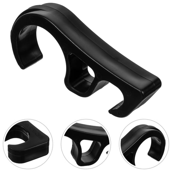 BESTOYARD Black Plastic Motorcycle Handlebar Lock with Lever Hook for Bike Brake Safety