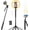 Tripod with 10'' Ring Light, variant on Tripod for iPhone with Light Vlogging Camera, Auto Face Tracking Tripod 360 Rotation with Remote, No App, Portable Travel Phone Holder for Video Recording Live Streaming, Content Creator Essentials
