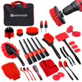 thumbnail image 1 of Kit de detallado para auto MIANYINGR de 32 piezas con cepillos y taladro, 1 of 6