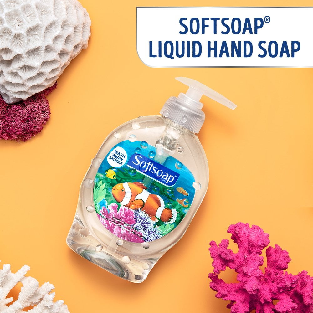 Softsoap Liquid Hand Soap, Aquarium Series - 7.5 fluid ounces (6 Pack)