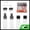 Black, variant on Unique Bargains Leakproof Travel Container Set with Transparent Zipper Pouch White 8Pcs