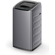 Comfee Portable Washing Machine, 0.9 cu.ft Compact Washer With LED Display, 5 Wash Cycles, 2 Built-in Rollers, Space Saving Full-Automatic Washer