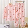 thumbnail image 2 of masbird Boys Girls Pajamas Cotton Planet Pjs Toddler 2 Piece Sleepwear Kids Clothes Set 6-12 Months 12-24 Months 2t 3t 4t 5t 6t 7t 8t 9t(Light Pink,5-6 Y), 2 of 9