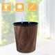 thumbnail image 4 of Bote de basura de grano de madera de imitación, bote de basura para oficina, cesto de basura para cocina, contenedor de basura para baño, 4 of 6