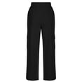 thumbnail image 5 of Ahdbta Cargo Pants for Women Lounge High Waisted Solid Color Sweatpants Straight Baggy Hiking Travel Trousers with Pockets, 5 of 5