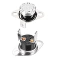 thumbnail image 5 of Uxcell Temperature Control Switch Thermostat 90°C 10A N.O 2 Pack, 5 of 5