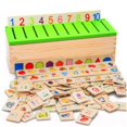 thumbnail image 2 of Montessori Early Educational Puzzles Toys For Children Intelligence Learning Jigsaw Puzzle Wooden Creature Cartoon 3D Puzzle, 2 of 7