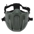 thumbnail image 1 of Protección facial táctica protección facial cs protector facial equipo de seguridad táctica Tactic Half Face Guard Transpirable Cómodo Equipo de protección militar para, 1 of 8