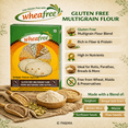 thumbnail image 4 of Wheafree Farine Multigrains Végane Sans Gluten, Farine Saine Riche en Fibres, Incontournable de Cuisine Sans Gluten, Non OGM, 2,2 Lb/1 kg, 4 of 10