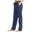 thumbnail image 4 of YUSHOW Womens Flannel Pajama Pants for Women Soft Plaid Pj Bottoms Lounge Pj Pants Size S, 4 of 8