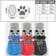 thumbnail image 4 of Methold 2 pares de calcetines pequeños para mascotas Animal transpirable elástico impermeable calcetín para botas caminar senderismo zapato portátil Suministros para perros Azul METRO Methold PT004541-05, 4 of 6