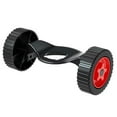 thumbnail image 1 of OUSITAID Support Wheels Auxiliary Wheels Black Color Adjustable  Fixed Seat for Weed Trimmer Grass Cutter, 1 of 8
