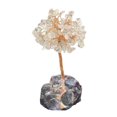 thumbnail image 2 of Árbol de dinero de cristal de árbol de bonsai de cristal natural Adorno de árbol de piedras caídas con soporte de de rebanada d CUTICAT Árbol de dinero de cristal, 2 of 8