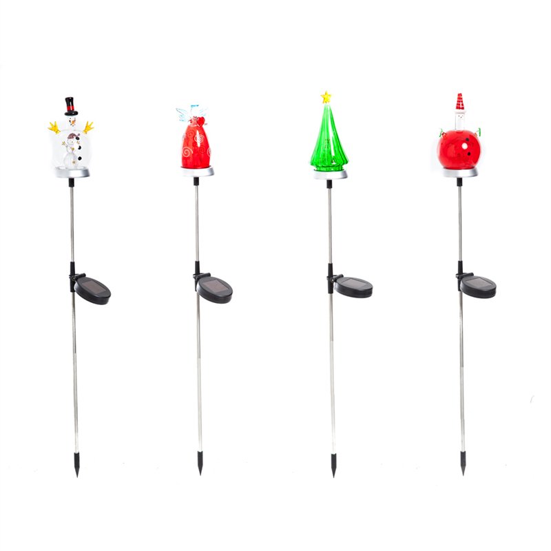 Signs of the Season, Solar Garden Stake, 16 pieces with CDU, Christmas