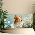 thumbnail image 6 of 1 Pcs 2D Flat License Plate Covers & Frames, Collie in Flowers For Decorative Front, Waterproof For Decoration Aluminum License Plate Covers & Frames Cover For Men Women, 12" X 6", 6 of 7
