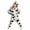 Black, variant on YUNLIUU Cow Onesie Pajamas Kids Unisex Cozy Long Sleeve Hooded Button Down Jumpsuit Kids Animal Halloween for Girls,2-3 Years,Black
