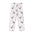 thumbnail image 5 of Xecao Cute Poodle Dog Men's Straight Lounge Pajama Pants: The Ultimate in Comfortable Sleepwear, 5 of 9