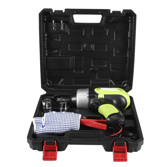 Llave de impacto eléctrica de 12 V, 420 Nm, alta torsión, herramienta profesional para cambio de neumáticos