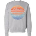 thumbnail image 2 of Inktastic Lake of the Ozarks Distressed Retro Sunset Adult Sweatshirt, 2 of 4