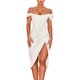 thumbnail image 1 of Txlixc Vestido de fiesta de color sólido para mujeres, vestido midi de cintura alta sin tirantes Txlixc  moda, 1 of 9