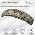 thumbnail image 3 of French Amie Curved Large 3 &frac34;&rdquo; Handmade Celluloid Volume Hair Barrette for Women, 3 of 57