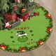 thumbnail image 1 of Grinch Christmas Decorations Grinch Decor the Grinch Christmas Tree Skirt, Red & Green Merry Christmas Tree Skirt Collar, Soft Xmas Holiday Decoration, 1 of 4