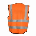 thumbnail image 5 of Reflective Safety Vest Bright Color Multi-pocket Traffic Vest Railway Coal Miners Uniform Breathable Reflective Vest, 5 of 6