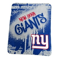 Logo Brands New York Giants 50" x 60" Classic Graffiti Fleece Throw Blanket