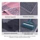 thumbnail image 2 of 2pc Toallas Algodon 100% Toalla Baño 70*140cm Gris + Rosa, 2 of 3