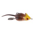 thumbnail image 3 of Señuelo de Ratón Artificial Ratones de Cebo -Wasser Pesca Spinnerbait racha Marrón con racha Baoblaze Señuelo de pesca de ratón, 3 of 8