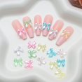 thumbnail image 2 of 100 piezas de accesorios decorativos for uñas con nudo de mariposa for decoración de uñas y manualidades, 2 of 2