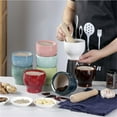 thumbnail image 6 of Mortar and Pestle Set Home Ceramic Garlic Pounding Bowl Kitchen Tools, 6 of 6