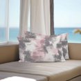 thumbnail image 4 of Outdoor Pillow Cover Pink White Gray Painting Set of 2 Waterproof Throw Pillowcases Abstract Art Decorative Patio Furniture Pillows for Couch Garden Indoor & Outdoor Use, 4 of 9