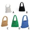 thumbnail image 4 of Sonducket Bolso de cubo tejido para mujer, bolsas huecas de malla transpirable, contenedor organizador, bolso Universal, accesorios de viaje de Type4 NO4, 4 of 6