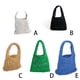 thumbnail image 3 of Jumpingount Bolso de cubo tejido para mujer, bolsos huecos de malla transpirable, bolso de mano tejido de Color sólido, accesorios de Picnic al aire libre Bolsas de mensajero y de hombro Amarillo Jumpingount AP011970-03, 3 of 6