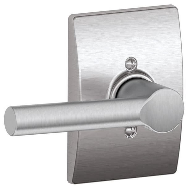 Schlage F170BrwCen Broadway NonTurning OneSided Dummy Door Lever