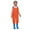 A-Orange, variant on Kids Chest Waders Youth Fishing Waders for Toddler Children Wader Water Proof Waders Kids 7-8