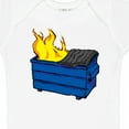 thumbnail image 4 of Inktastic Dumpster Fire Boys or Girls Baby Bodysuit, 4 of 5